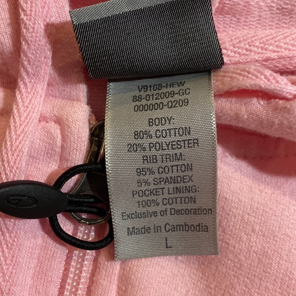 CHAMPION PINK HOODED SWEATSHIRT - Picture 6 of 6